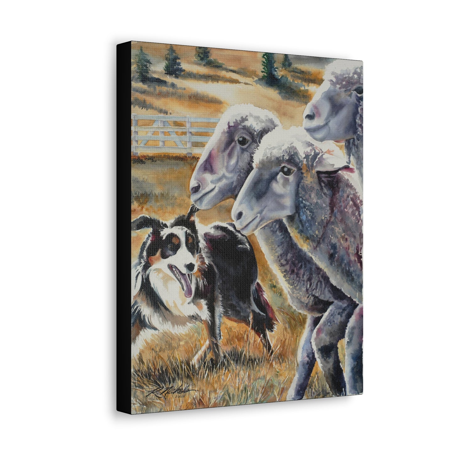 "Come by" Canvas Gallery Wraps