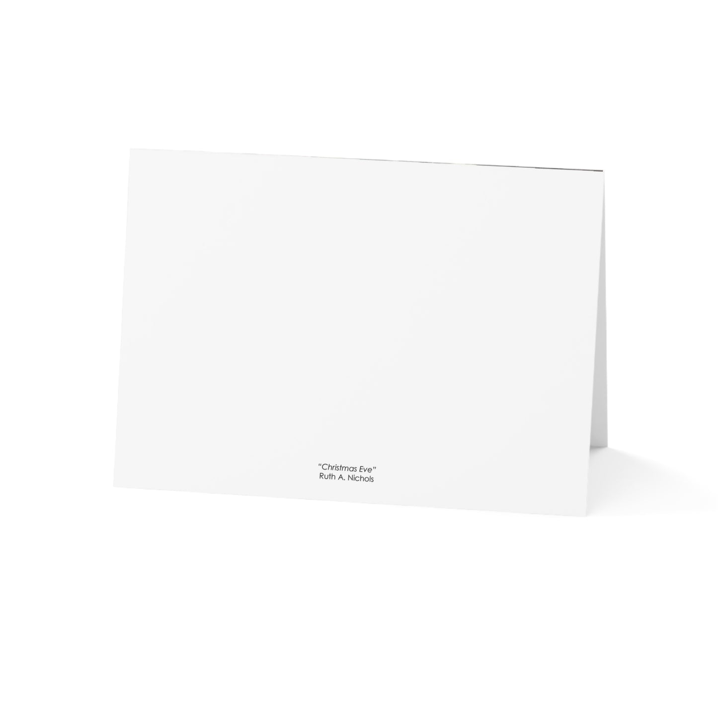 "Christmas Eve" Greeting Cards (1, 10, 30, and 50pcs)