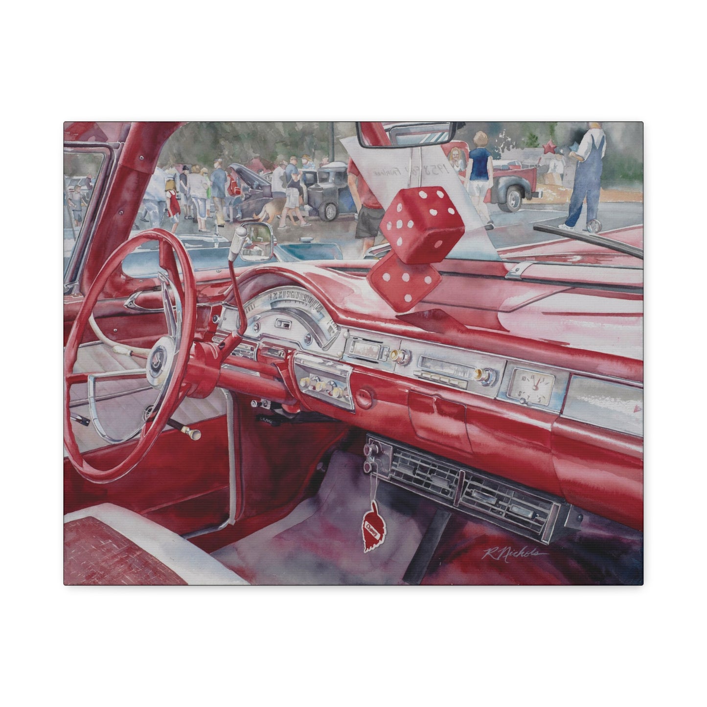 "Cherry" Canvas Gallery Wraps