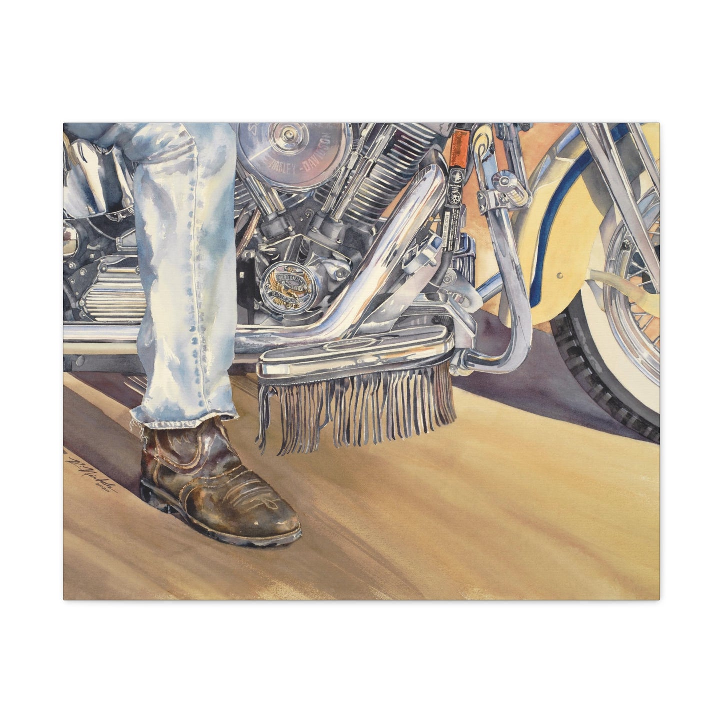 "The Conversation" Canvas Gallery Wraps