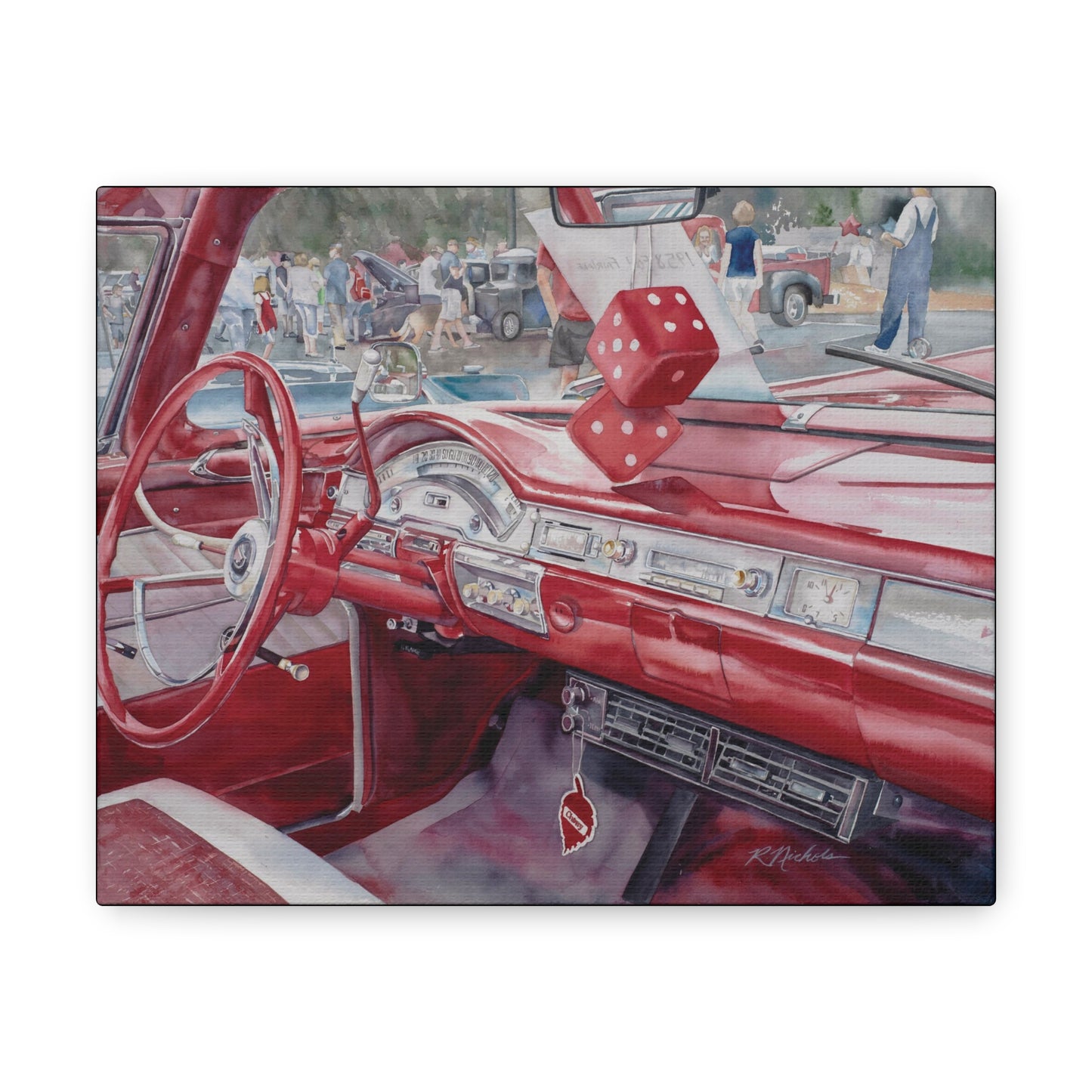 "Cherry" Canvas Gallery Wraps