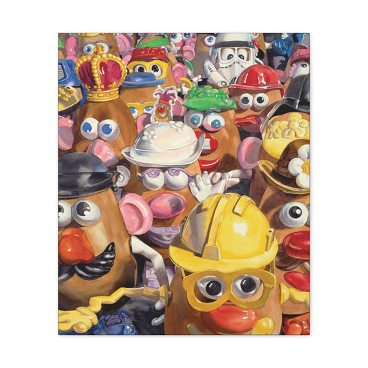 "She, He, They, Them" Canvas Gallery Wraps