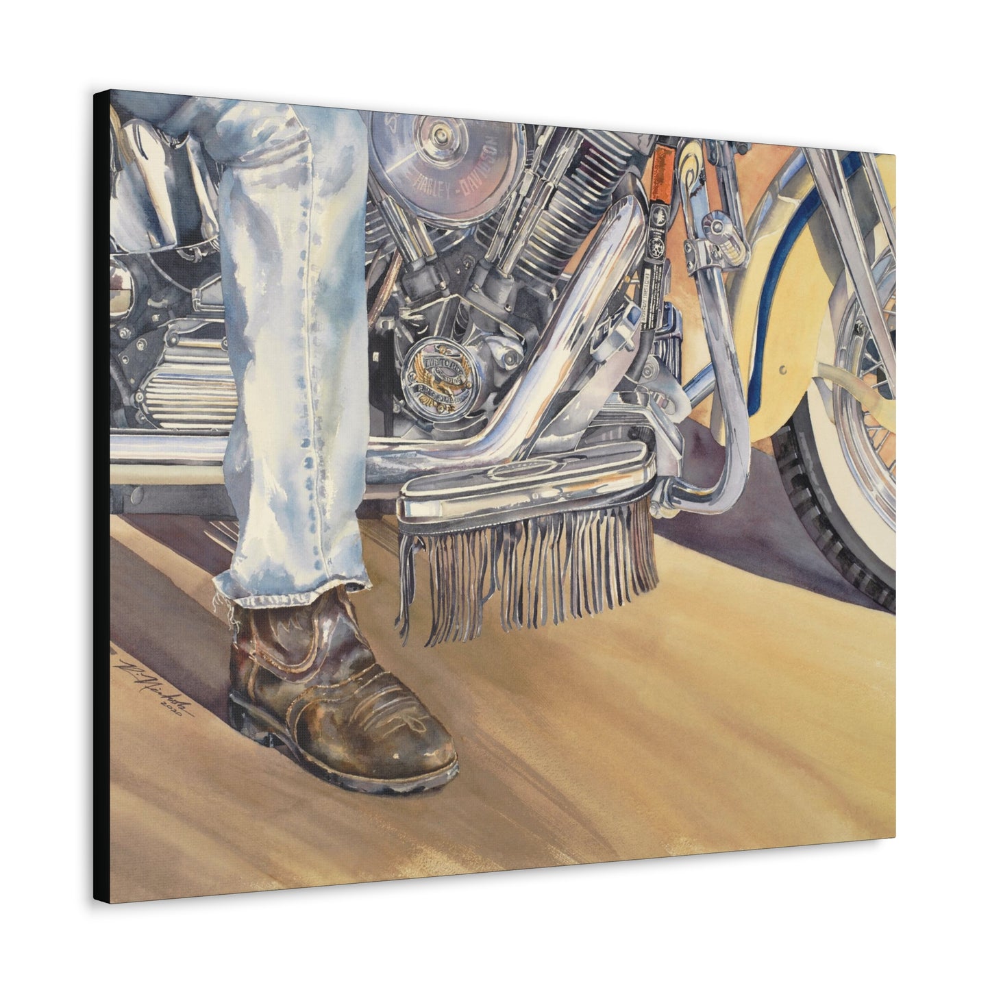 "The Conversation" Canvas Gallery Wraps