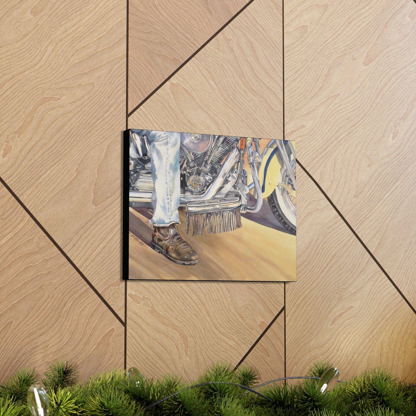 "The Conversation" Canvas Gallery Wraps