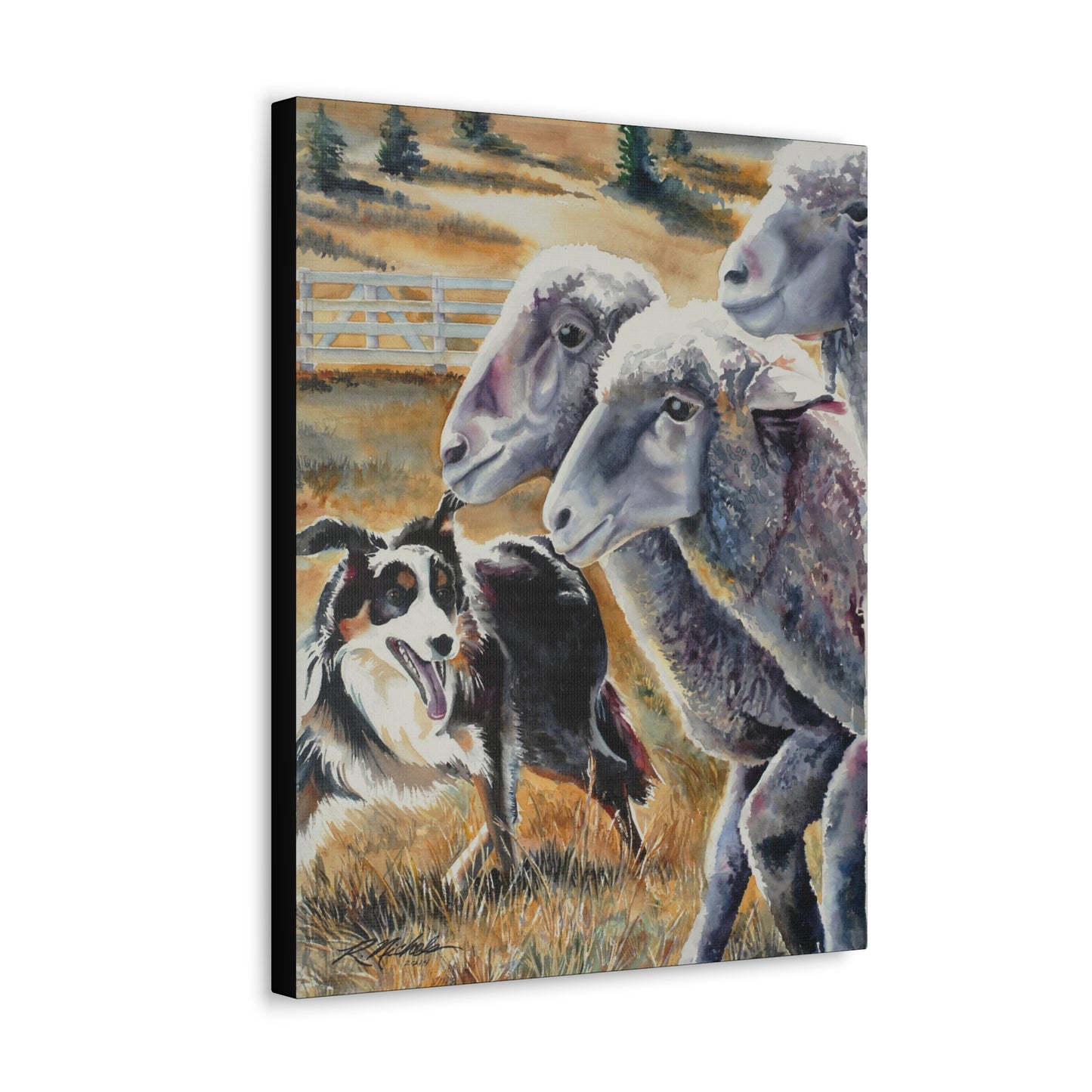 "Come by" Canvas Gallery Wraps