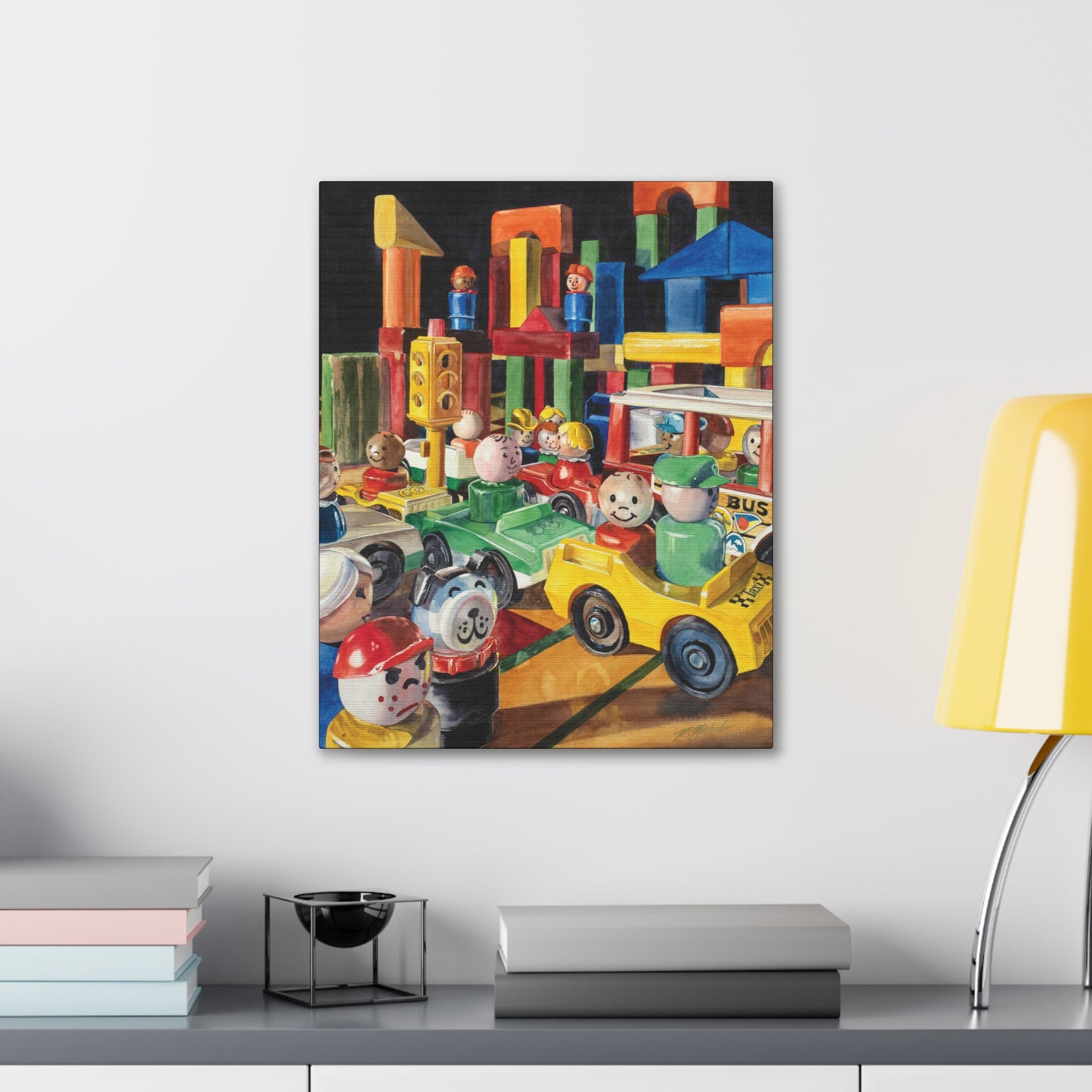 "Traffic Jam" Canvas Gallery Wrap