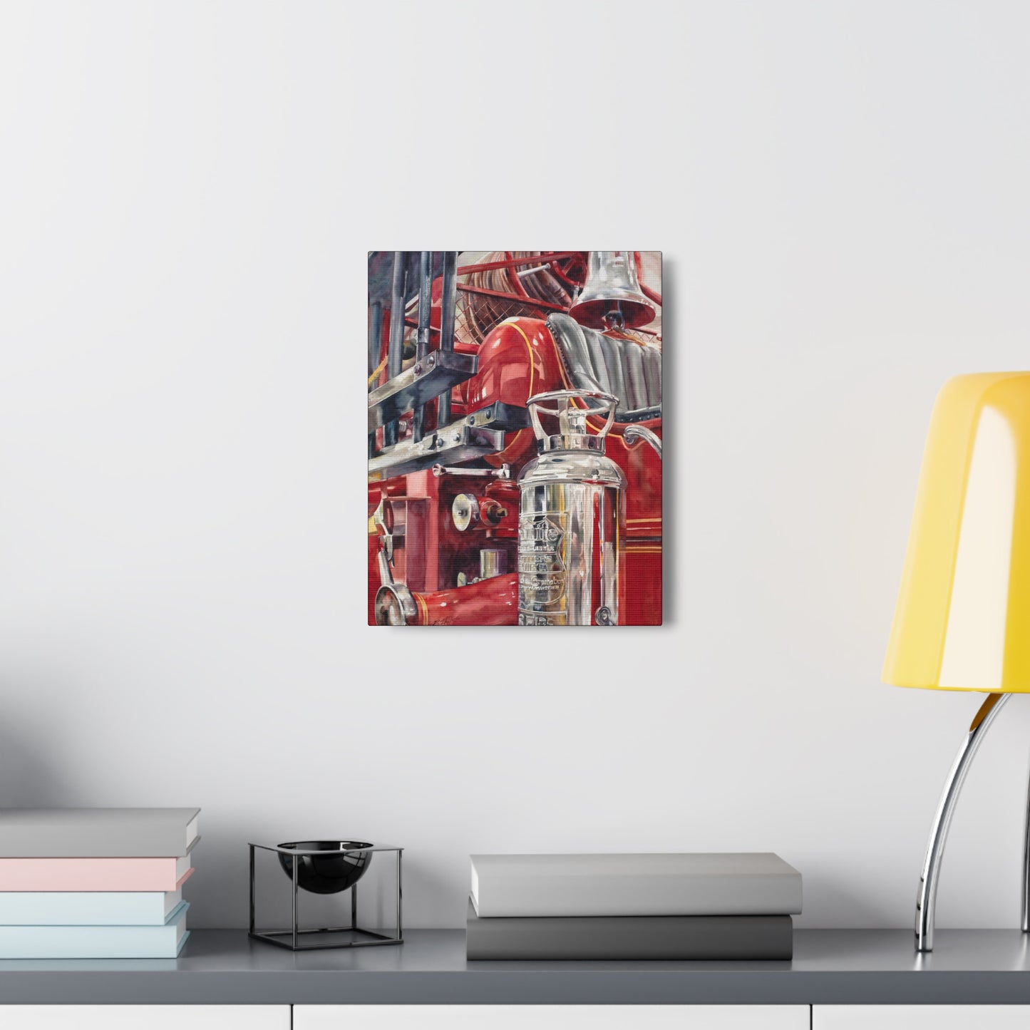 "Firetruck #2" Canvas Gallery Wraps