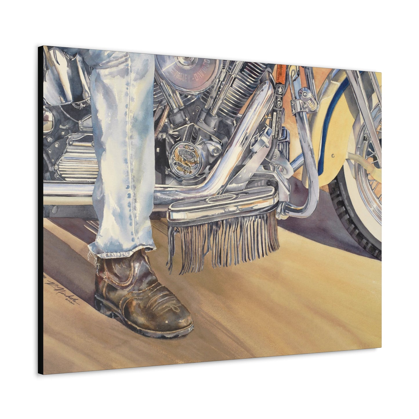 "The Conversation" Canvas Gallery Wraps