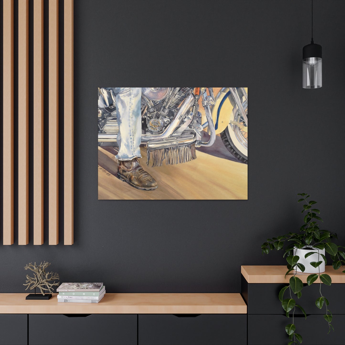 "The Conversation" Canvas Gallery Wraps