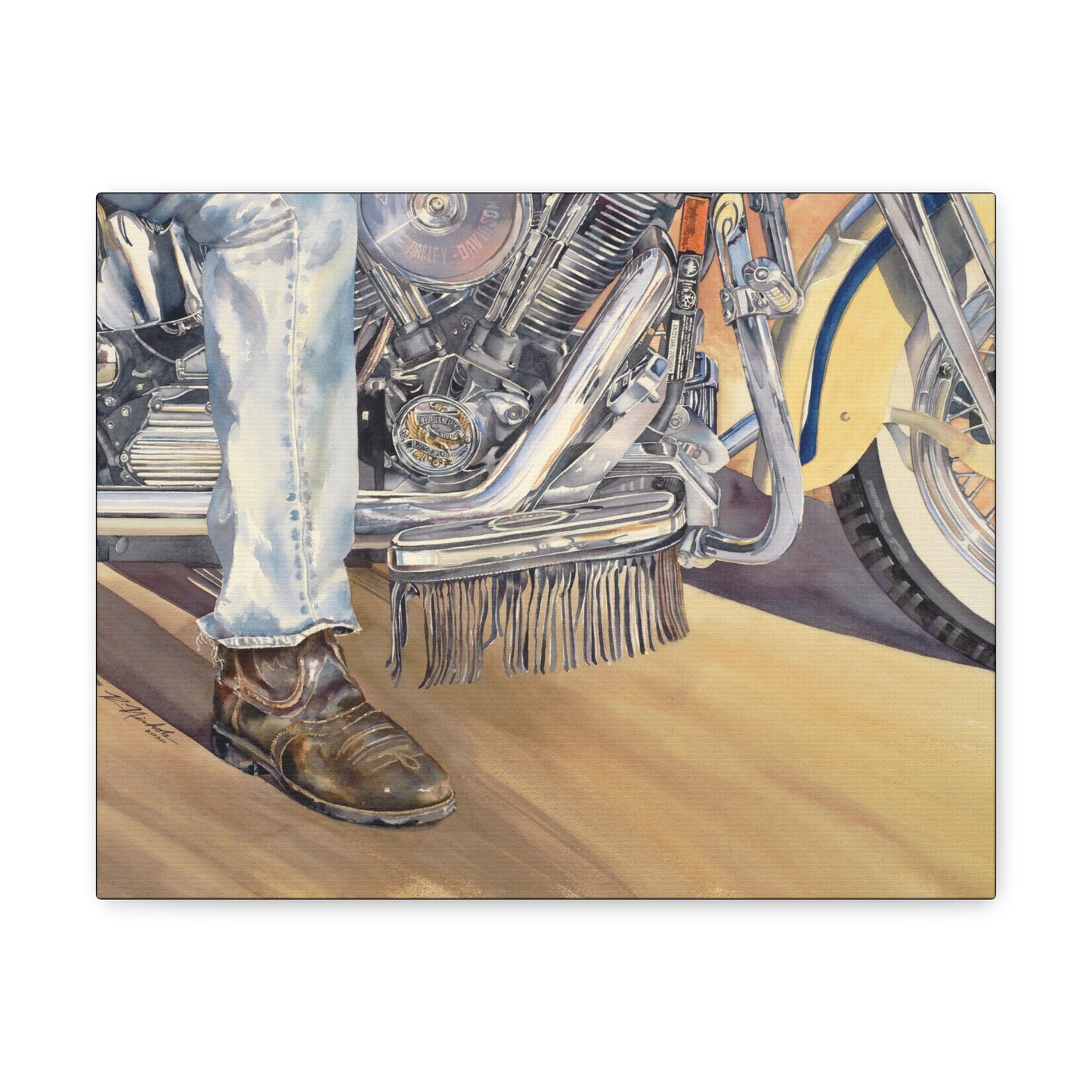 "The Conversation" Canvas Gallery Wraps