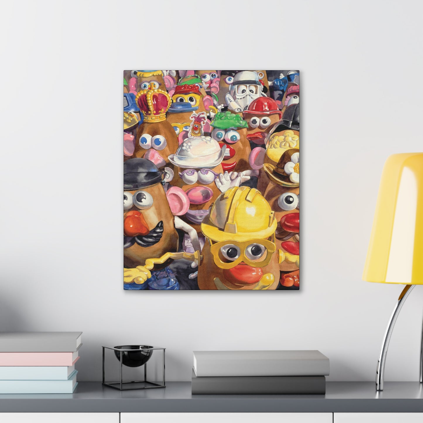 "She, He, They, Them" Canvas Gallery Wraps