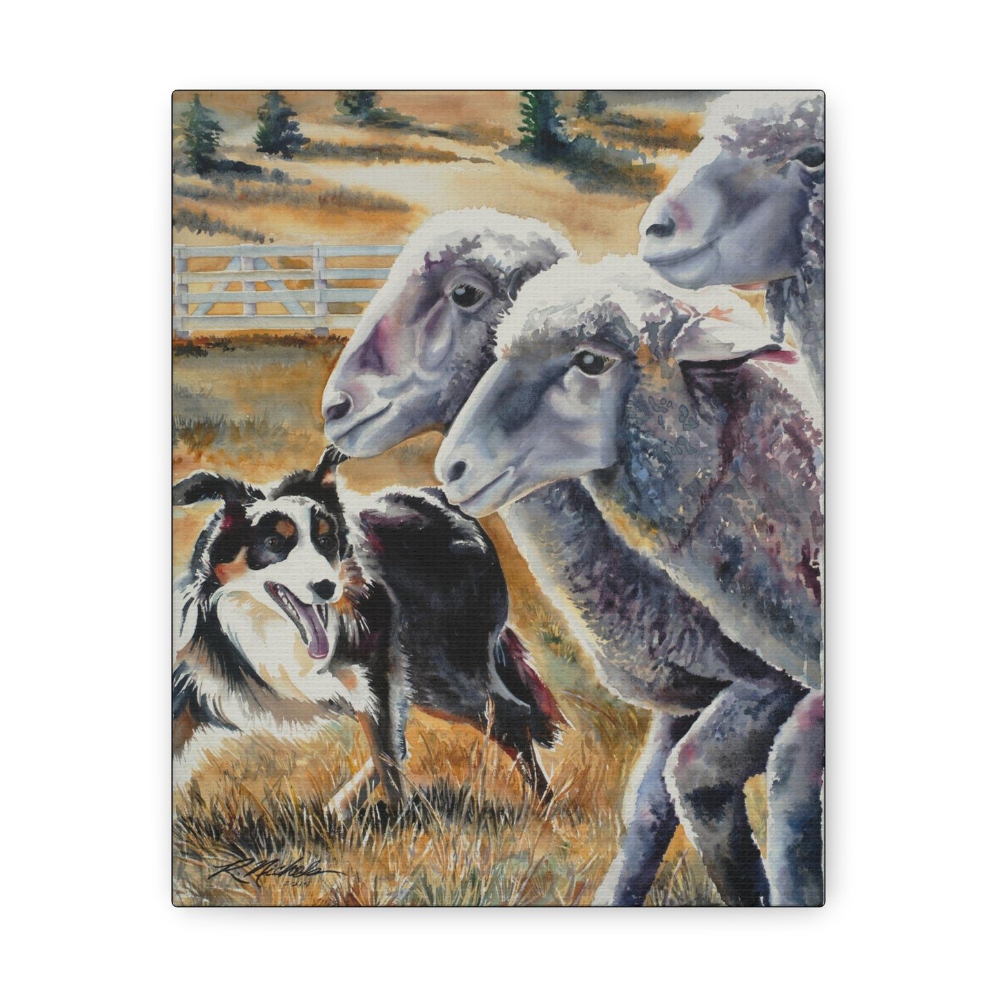 "Come by" Canvas Gallery Wraps