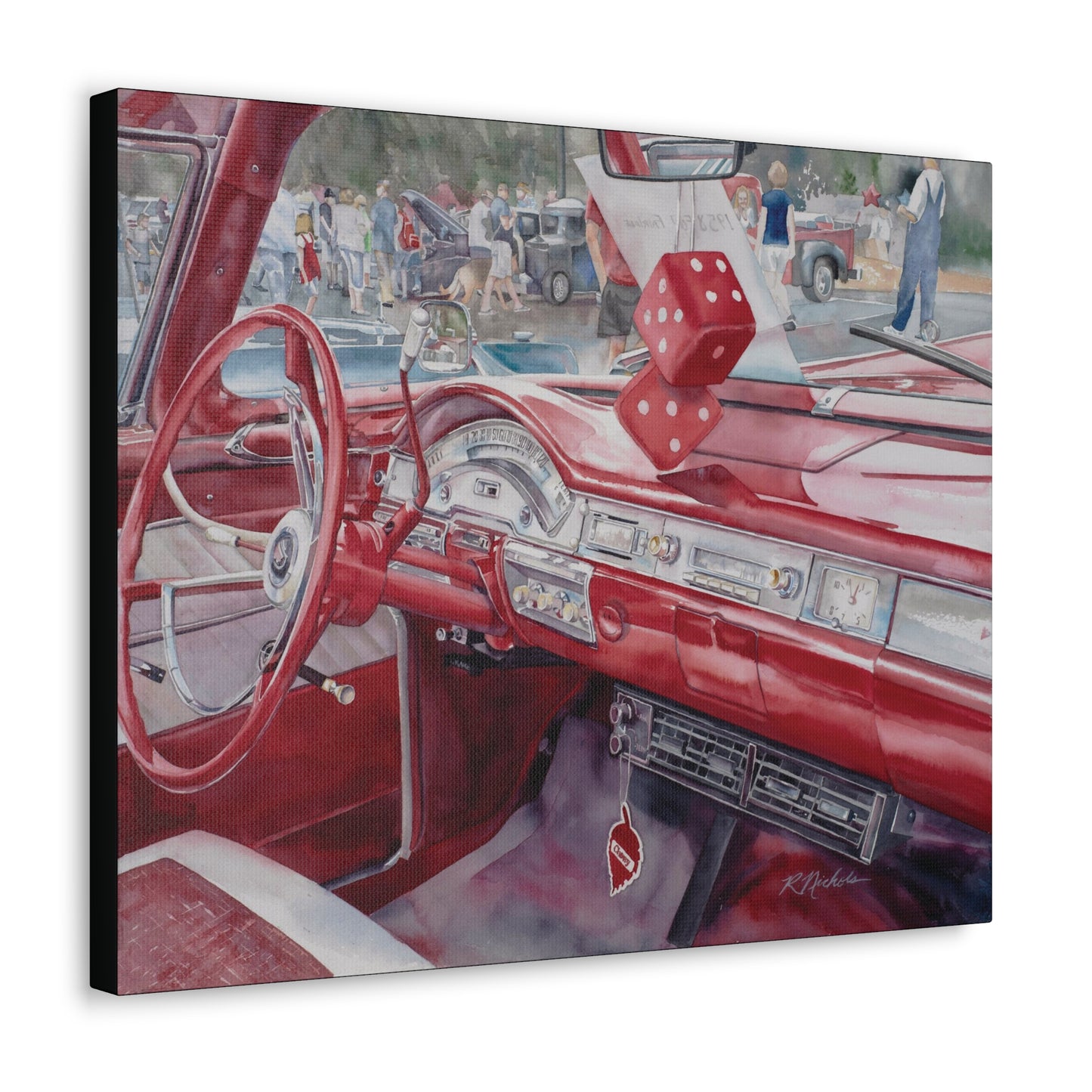 "Cherry" Canvas Gallery Wraps