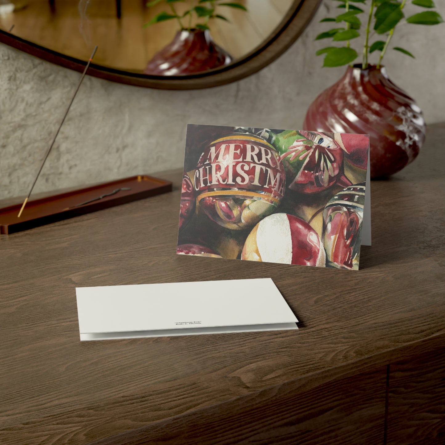 "Christmas Eve" Greeting Cards (1, 10, 30, and 50pcs)