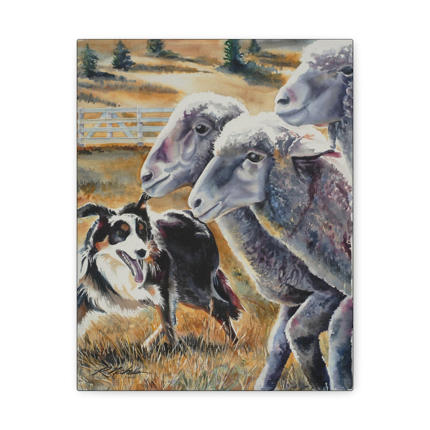 "Come by" Canvas Gallery Wraps