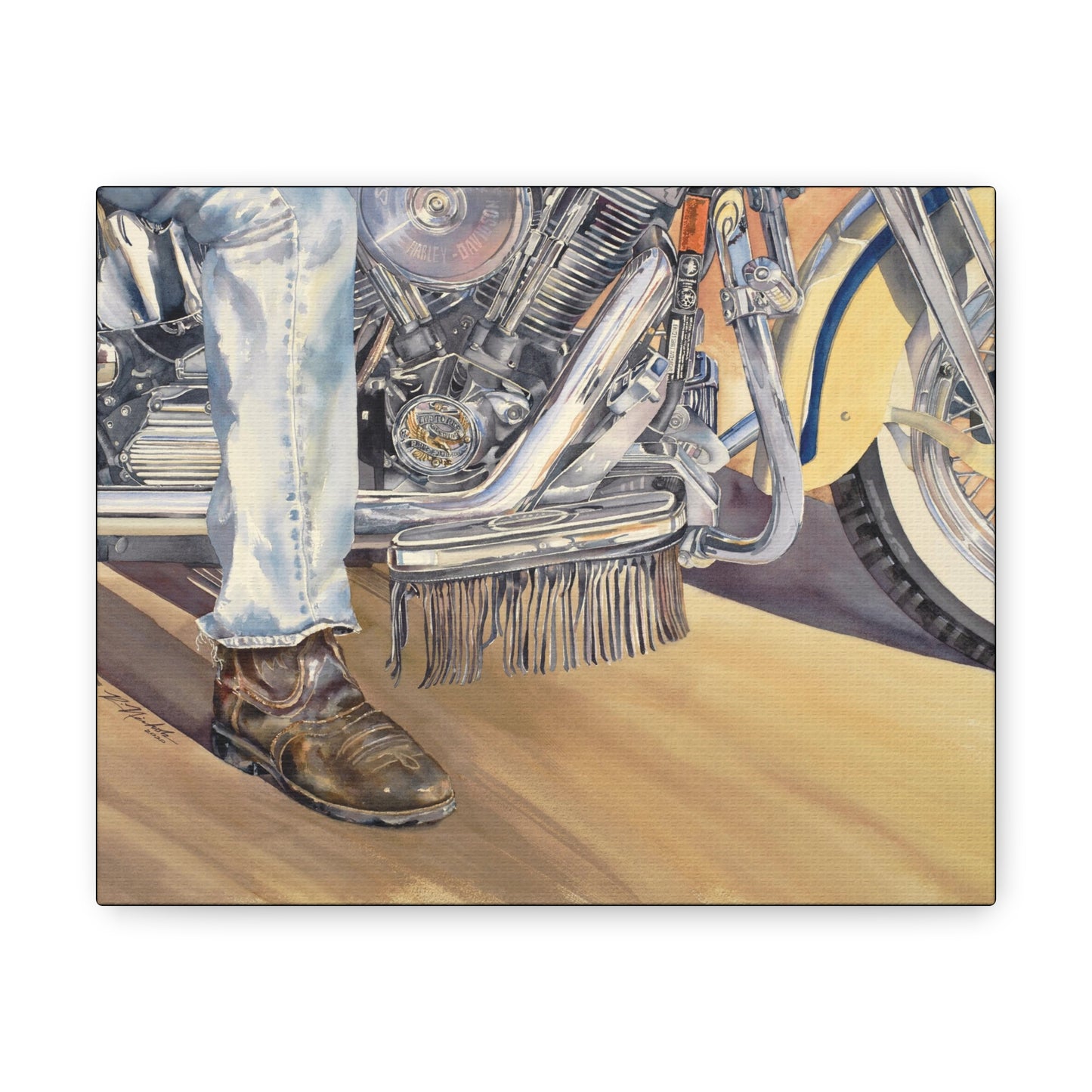 "The Conversation" Canvas Gallery Wraps