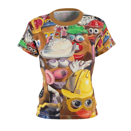 "She, He, They, Them" Women's Cut & Sew Tee (AOP)