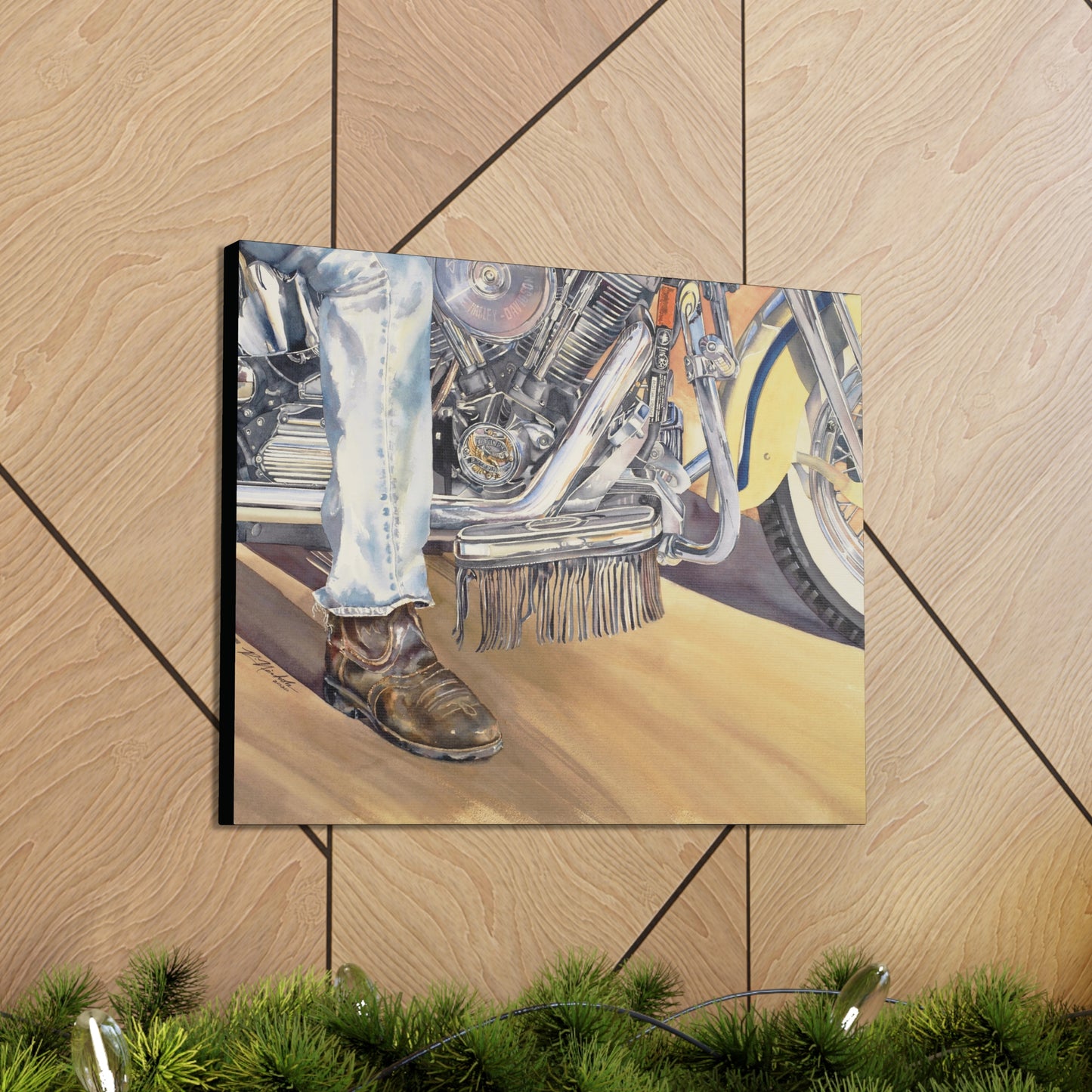 "The Conversation" Canvas Gallery Wraps