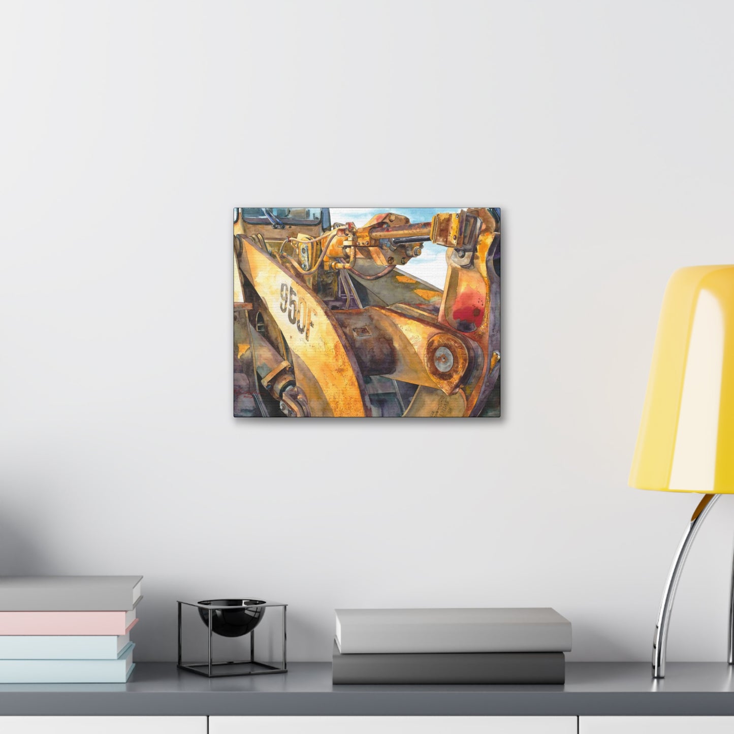 "Yellow Iron" Canvas Gallery Wraps