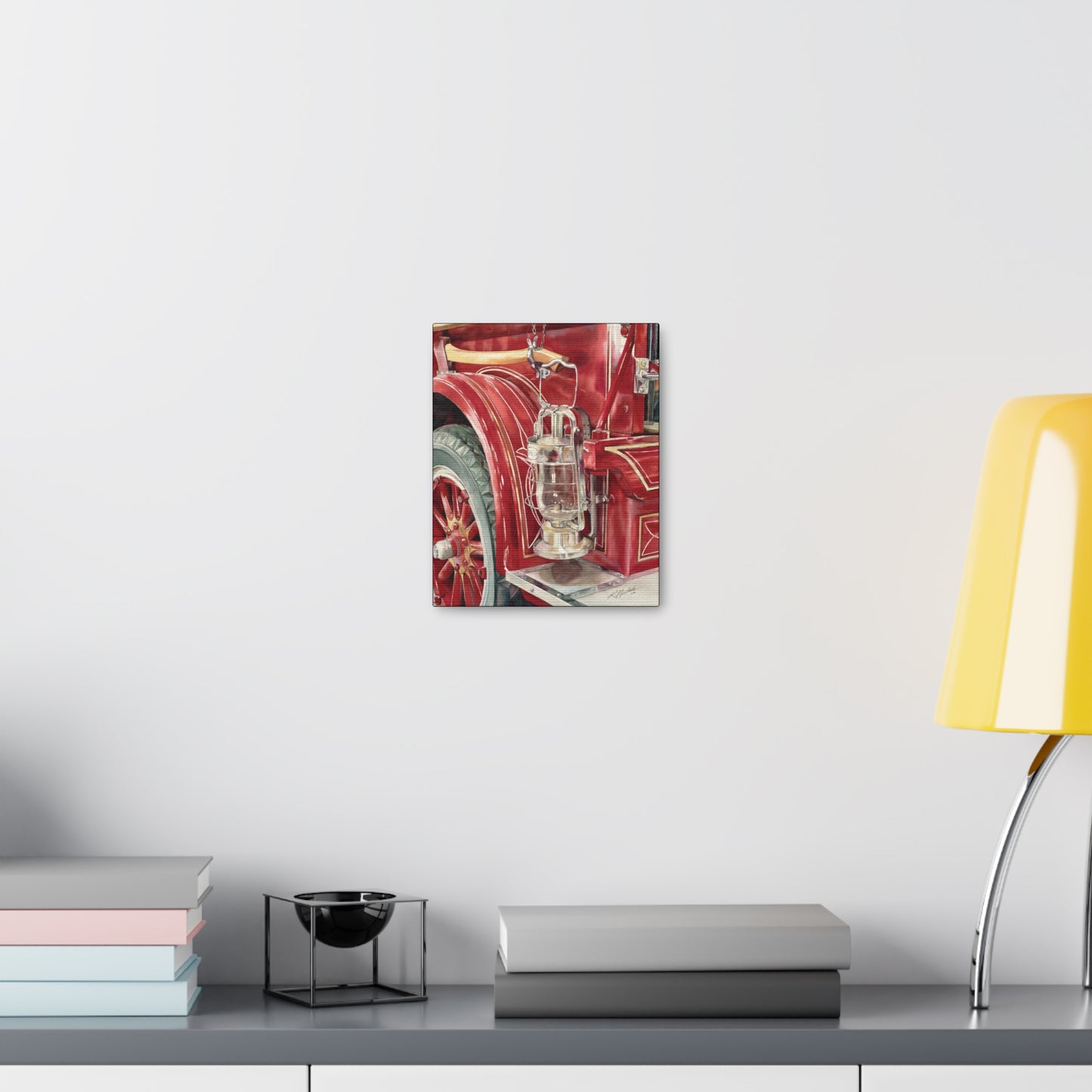 "Firetruck #3" Canvas Gallery Wraps