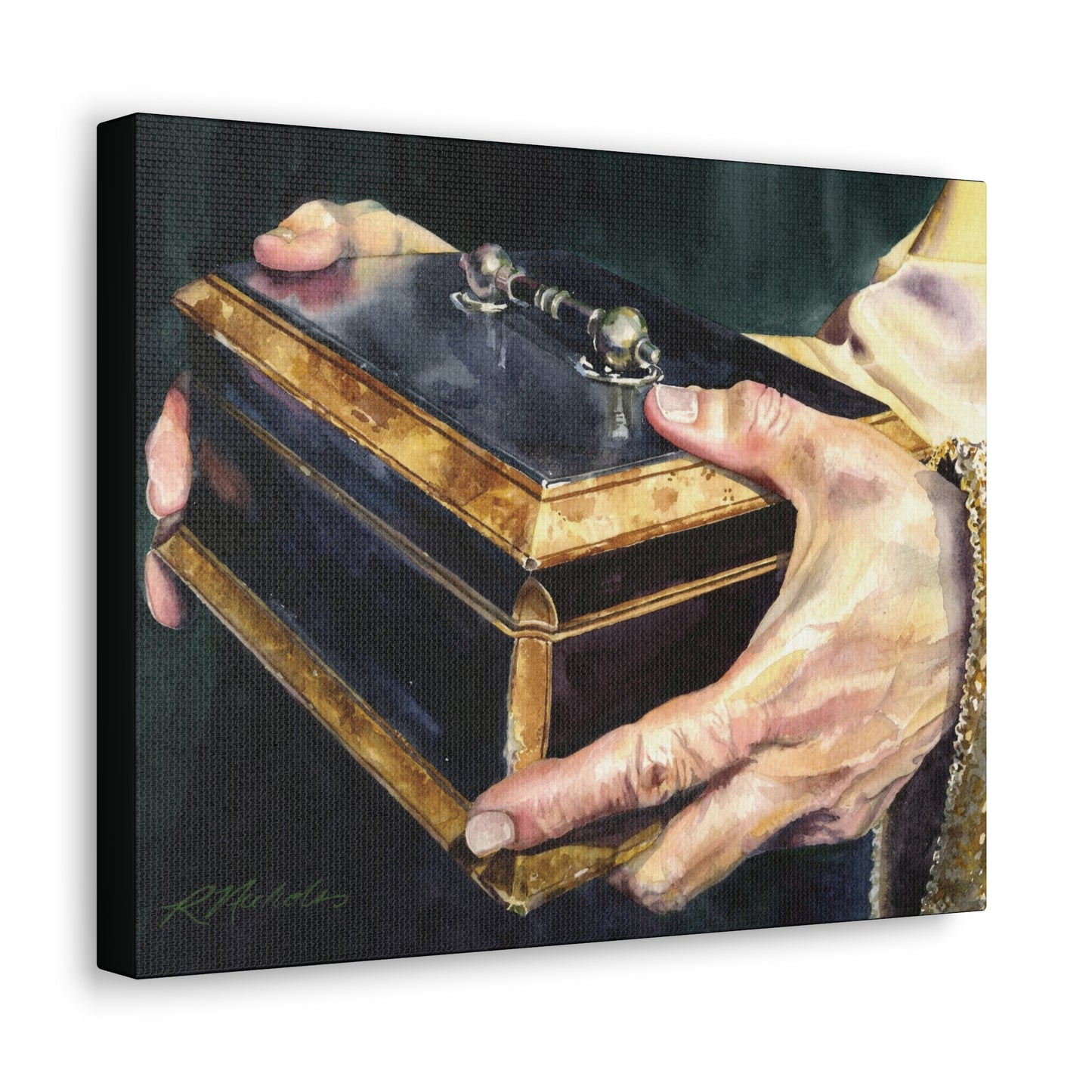 "Gift of the Magi-Gold" Canvas Gallery Wraps