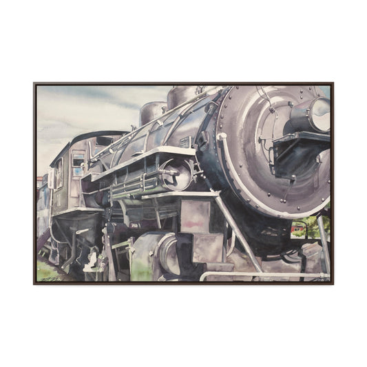 "Train Engine #111" Gallery Canvas Wraps, Horizontal Frame