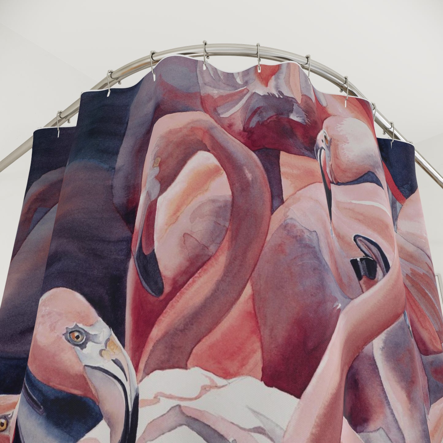 "Flamboyance" Polyester Shower Curtain