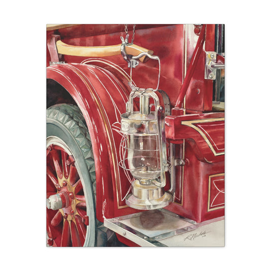 "Firetruck #3" Canvas Gallery Wraps