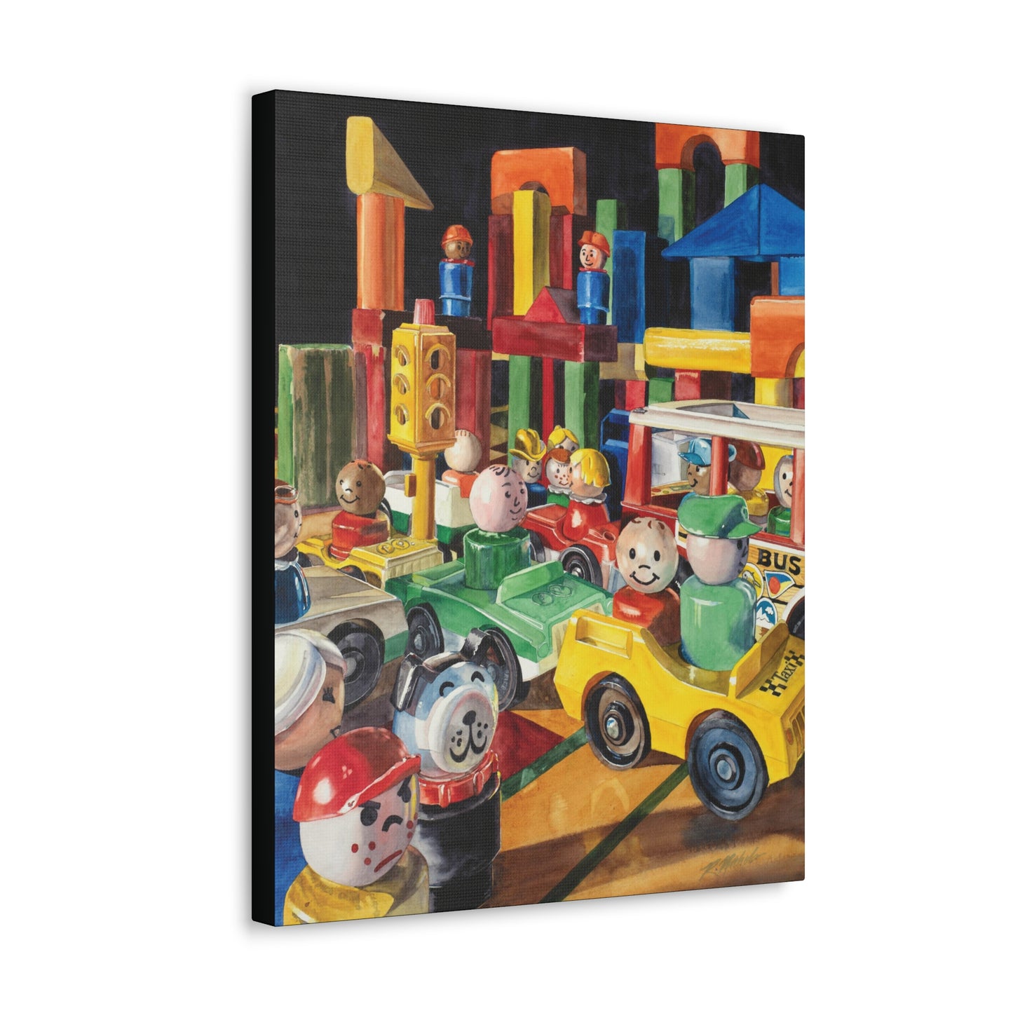 "Traffic Jam" Canvas Gallery Wrap