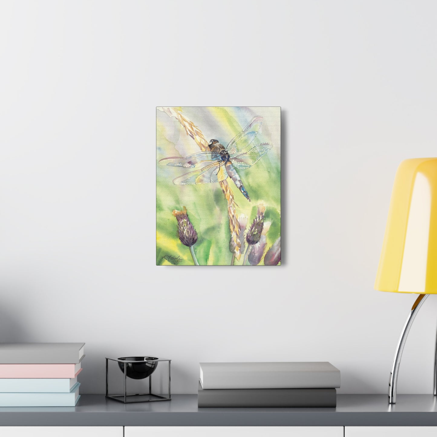 "Morning Dragonfly" Canvas Gallery Wraps